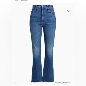 MOTHER, The Hustler Ankle Fray, Grasping At Straws, size 28